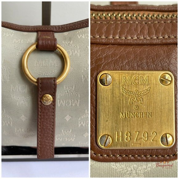 Authentic MCM Vintage Monogram Canvas Shoulder Bag - Picture 2 of 13